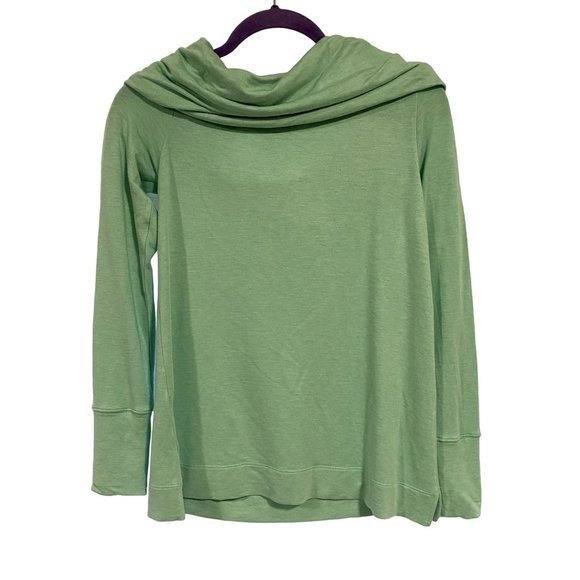 Lilly Pulitzer Belinda One-Shoulder Pullover Mint Green Size XS - Picture 5 of 8